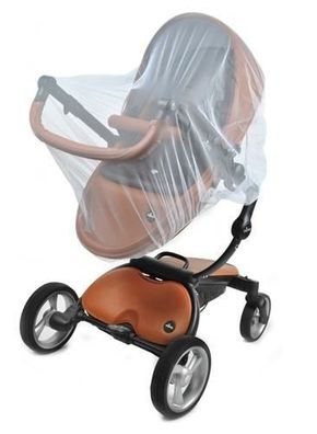 Moskitonetz Kinderwagen Universal Insektenschutz Netz Buggy Weiß