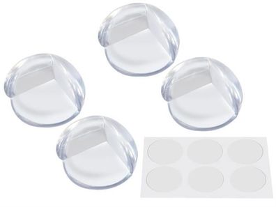 Eckenschutz Silikon Transparent 4 Stück Kantenschutz Baby Kindersicherung