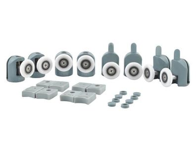 Duschkabinen Rollen 8 Stück Ersatzrollen Türrollen Universal 4-6mm Glas