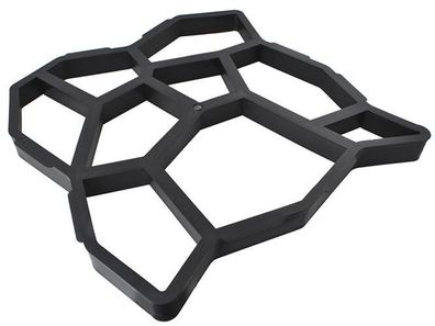 Pflasterform Katzenkopf Betonform Gehweg Garten DIY 45x45x4,5 cm