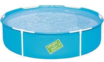 Bestway Rahmenpool 152x38cm Stahlrahmen Gartenpool Aufstellpool mit Flicken