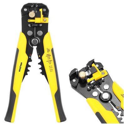 Automatische Abisolierzange mit Schneider & Crimpfunktion 0,2-6mm² Kabelzange