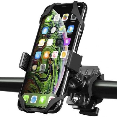Fahrrad Handyhalterung Universal 360° Lenker Halter Smartphone Motorrad Roller