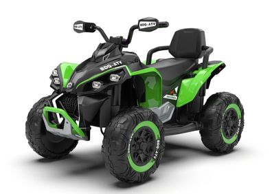 Elektro-Kinderquad 12V - 2x55W, RC, mit LED, Bluetooth & USB