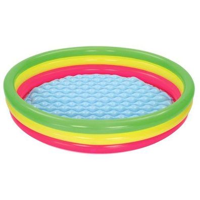Bestway Kinderpool 51103 Planschbecken 152x30cm aufblasbar bunt 211L