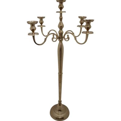 Kerzenständer Kerzenhalter Brush gold 144cm 5-armig
