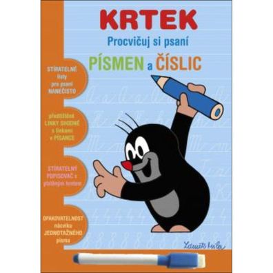 Maulwurf 2 Scratch-off Session - Schreiben von Buchstaben und Zahlen üben