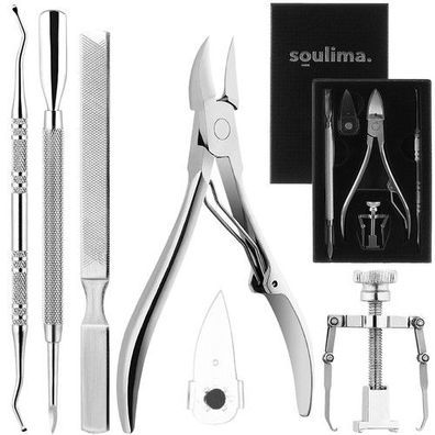 Maniküre Nägel Pediküre Nagelkorrektur Werkzeug Edelstahl Geschenkbox Set