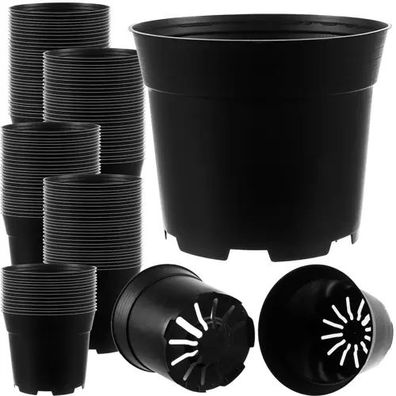 Pflanztöpfe 500 Stück Produktionstöpfe Blumentöpfe Anzuchttöpfe Kunststoff 2L