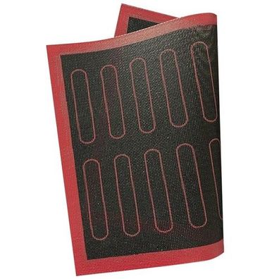 Silikon Backmatte 30x40cm perforiert Backunterlage Teigmatte antihaft wiederverwendba