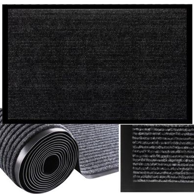 Fußmatte Eingang Schmutzfangmatte rutschfest Türmatte innen außen 58x88 cm