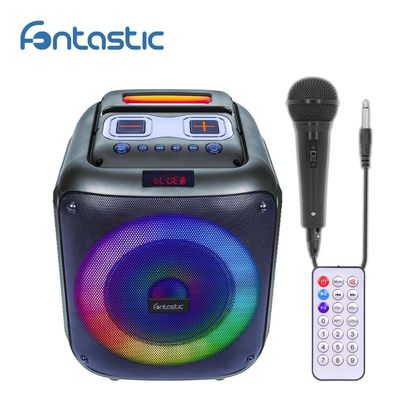 Party Lautsprecher "Lizz" Bluetooth-Lautsprecher BT Lautsprecher mit Mikrofon