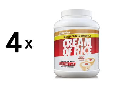 4 x Per4m Cream of Rice (2000g) Cherry Bakewell