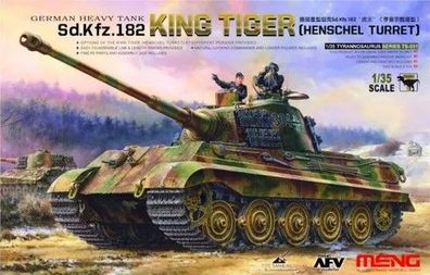 Meng Heavy Tank Sd. Kfz.182 King Tiger 5930117 in 1:35 Meng TS-031 Bausatz