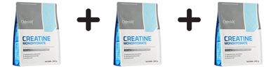 3 x OstroVit Creatine Monohydrate, Natural - 300g