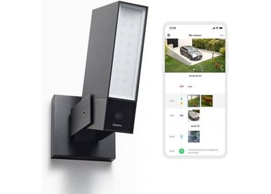 Netatmo Smarte Outdoor-Überwachungskamera mit Beleuchtung - NOC01-DE