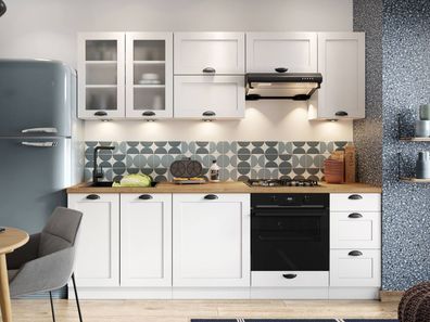 Küchenmöbel Adeler I Küche-Set Schrank Küchenblock Einbauküche Küchenzeile