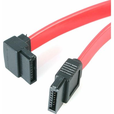 Startech 30cm Sata To Right Angle Sata Cable To Left