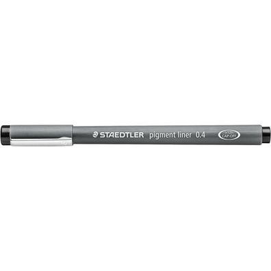 Filzstifte Staedtler Pigment Liner 308 Schwarz 10 Stück 0,4 mm