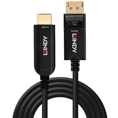 LINDY DP 1.2 auf HDMI 18G AOC Kabel, 20m