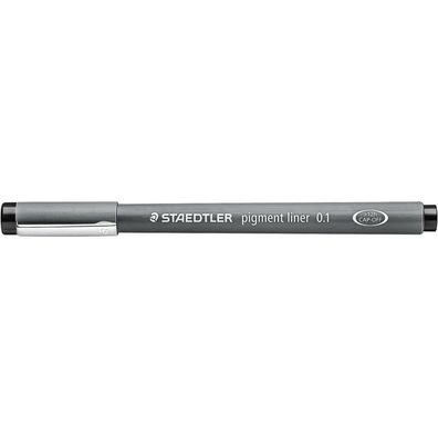 Filzstifte Staedtler Pigment Liner 308 Schwarz 10 Stück 0.1 mm