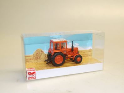 1:87 Busch 51301 Traktor Belarus MTS-82 orange-rot, neuw./ovp