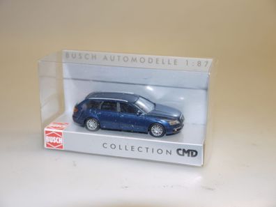 1:87 Busch CMD 49655 Audi A6 Avant blau-met., neu