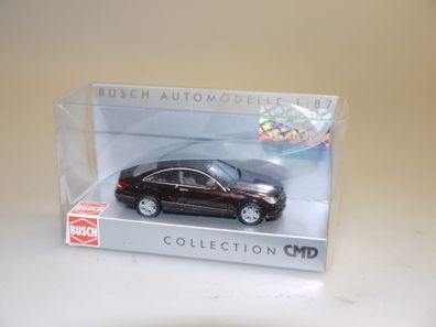 1:87 Busch CMD 41657 MB E-Klasse Coupé dkl. braun-met., neu