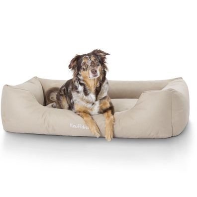 Pflegeleichtes Hundebett Finlay in Beige