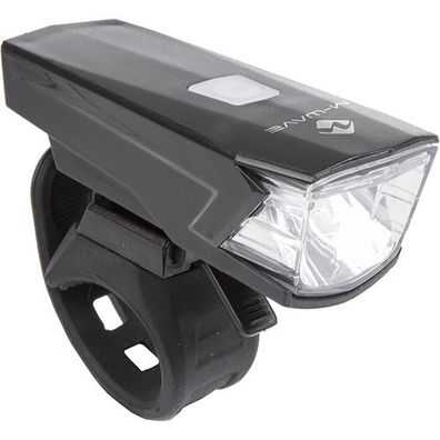 USB-Akkulampe Apollon K 30, M-Wave, schwarz, mit K , Messingschlager, 220404