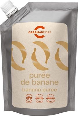 Caramanfruit Bananen Frucht-Püree 4x 1kg pürierte Bananen aus Mittelamerika