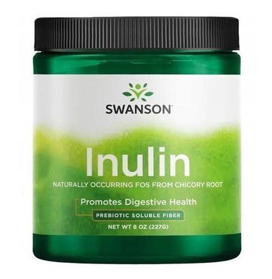 Swanson Inulin Pulver, 227 g - Natuerliche Ballaststoffquelle fuer eine gesunde Ve
