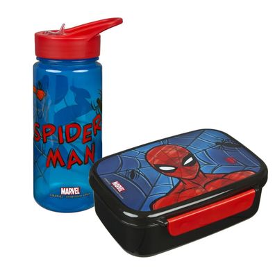 Spiderman Set – Lunchpaket und Wasserflasche für kleine Superhelden