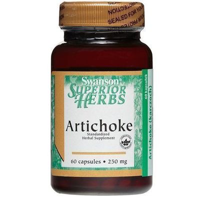 Swanson Artischocken-Extrakt 250mg, 60 Kapseln