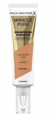 Max Factor Wunderreiner SPF30 PA+ + + Make-up 80 Bronze, 30ml