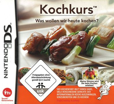 Kochkurs Criware Nintendo DS DSi 3DS 2DS