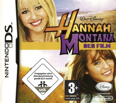 Hannah Montana Der Film Disney Nintendo DS DSL DSi 3DS 2DS NDS NDSL