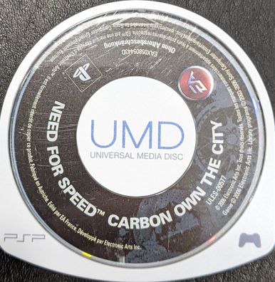 Need for Speed Carbon Own the City Electronic Arts Sony PlayStation Portable PSP