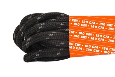 Emma Damen Schnürsenkel Schwarz-95 cm