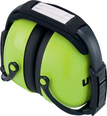 Uvex Kapselgehörschutz K2 Faltbar 2600012 Grün Snr 31 Db (25020)-L