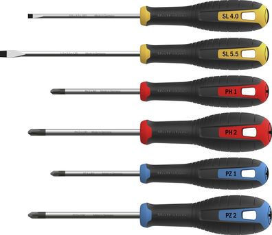 Hultafors Schraubendreher 6er Set PH, PZ &amp; SL