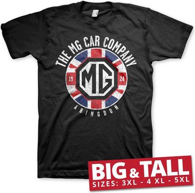 The MG Car Company 1924 Big &amp; Tall T-Shirt Black