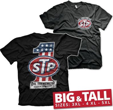 STP American No. 1 Big &amp; Tall T-Shirt Black