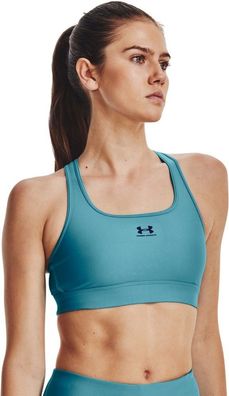 Under Armour Damen HeatGear Armour Mid Unwattierter Sport-BH