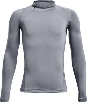 Under Armour Jungen HeatGear Langarmshirt mit Stehkragen