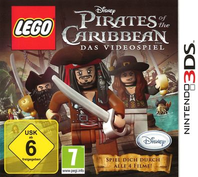 Lego Pirates of the Caribbean Fluch der Karibik Disney Nintendo 3DS 2DS