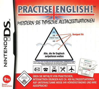 Practise English Meistern Sie typische Alltagssituationen Nintendo DS DSL DSi 3DS 2DS