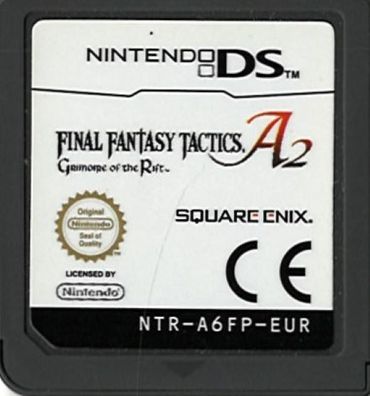 Final Fantasy Tactics A Grimore of the Rift Square Enix Nintendo DS DSL DSi 3DS 2DS N