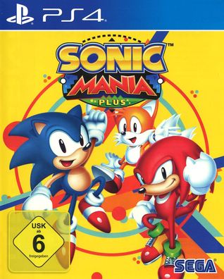 Sonic Mania Plus Sega Sony PlayStation 4 PS4