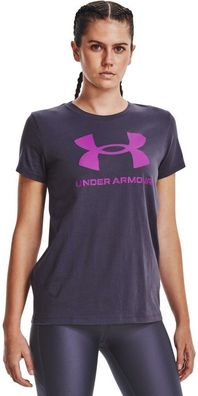 Under Armour Damen T-Shirt UA Kurzärmliges Sportstyle-Oberteil mit Grafik